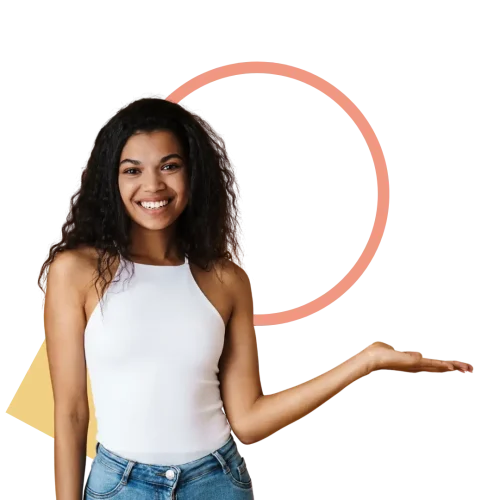 Woman presenting A woman presenting the TMT mission