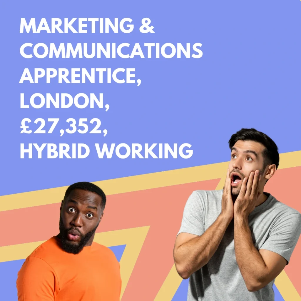 Awesome marketing apprenticeship opportunity in London