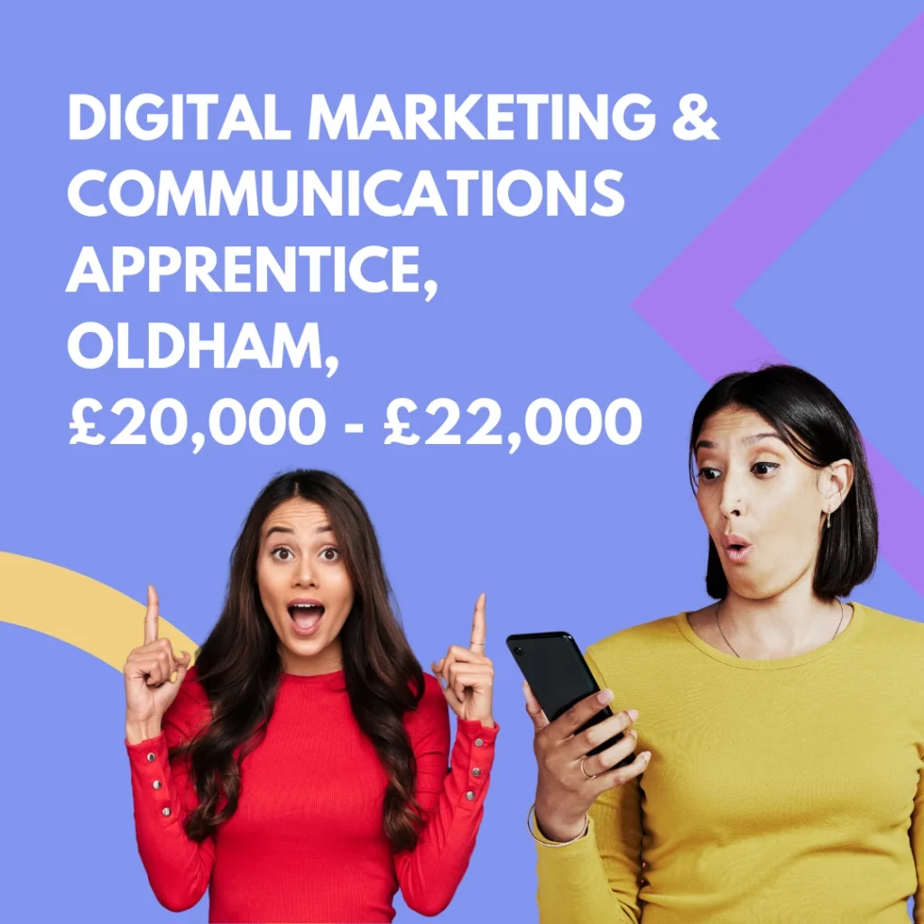 Digital Marketing and communications apprentice, Huddersfield