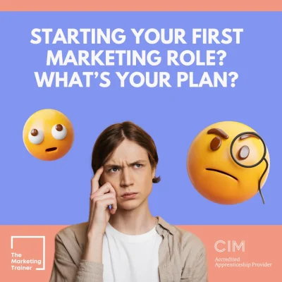 Your 30, 60, and 90 day marketing plan for a new role