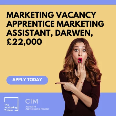 Apprentice Marketing Assistant, Darwen