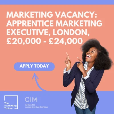 Apprentice Marketing Executive, London
