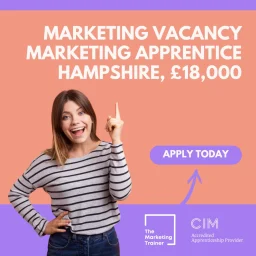 Marketing Apprentice vacancy in Hampshire