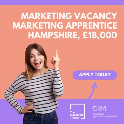 Marketing Apprentice vacancy in Hampshire