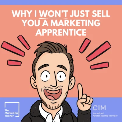 Marketing apprentices don't suit every business.