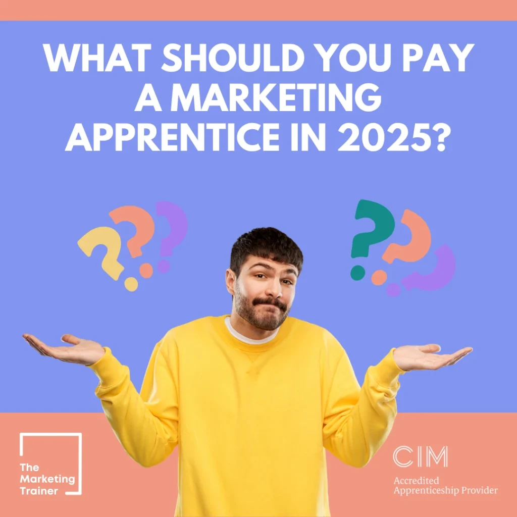 What should you pay a marketing apprentice in 2025?
