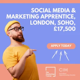 Social Media and Marketing Apprentice, London, Soho