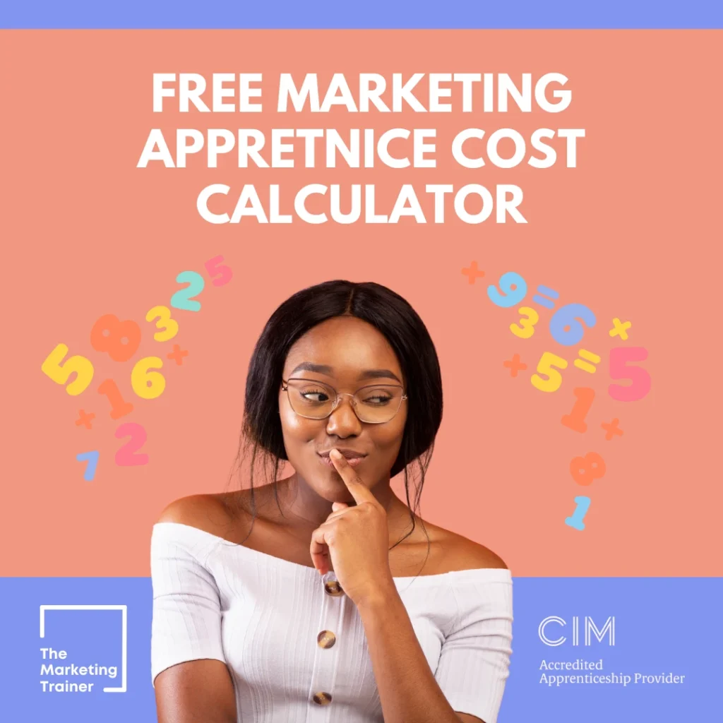 Free marketing apprenticeship cost calculator