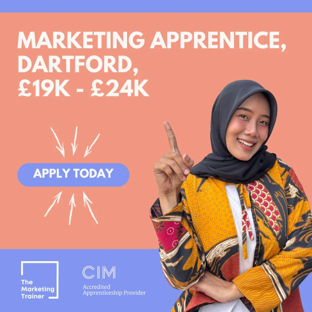 Marketing Apprentice vacancy in Dartford