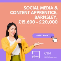 Social Media and Content Creation Apprentice, Barnsley