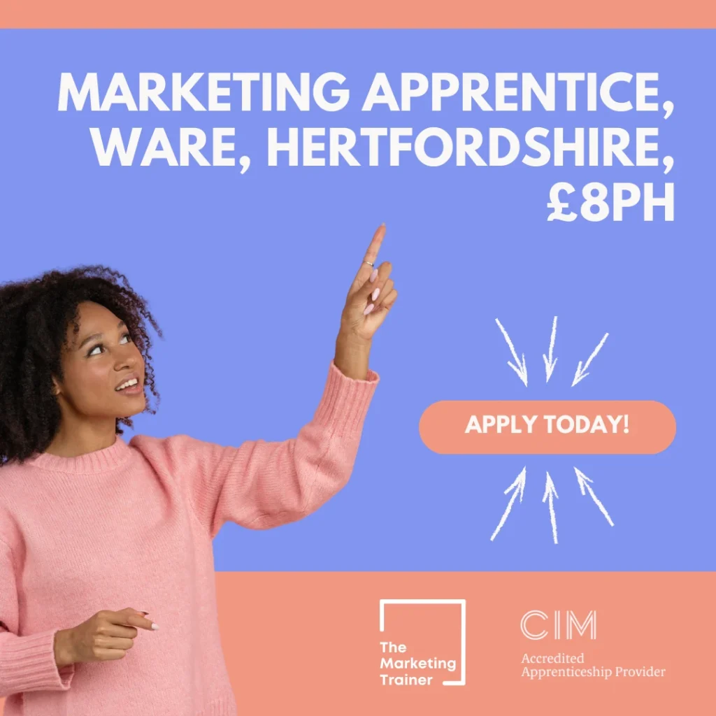 Marketing Apprentice vacancy in Ware