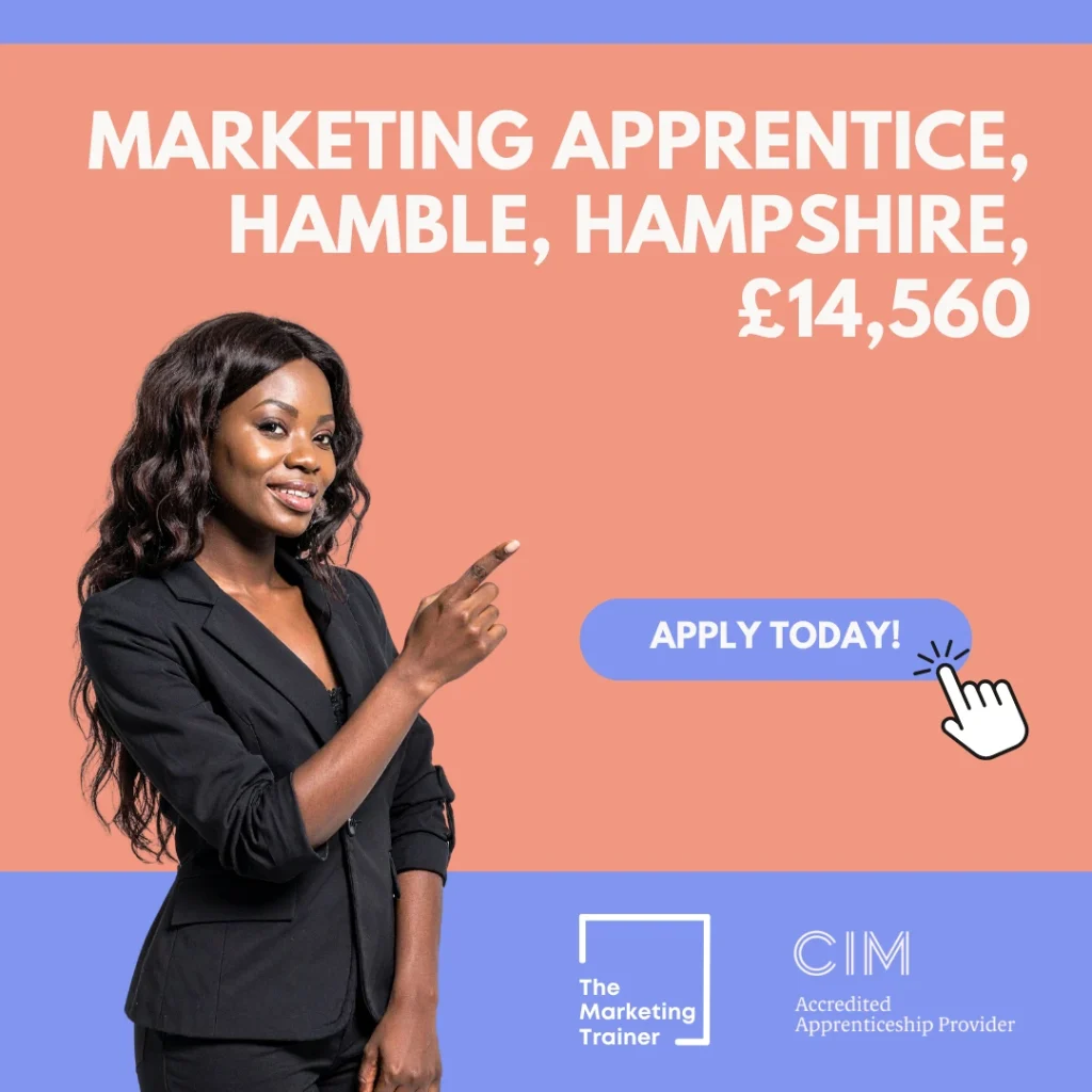 Marketing Apprentice, Hamble, Hampshire