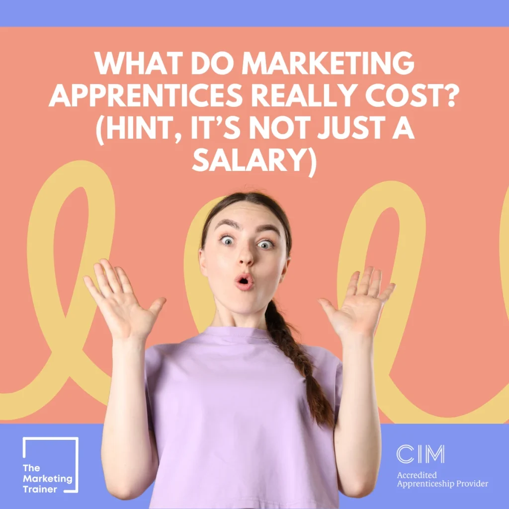 How much do marketing apprentices really cost?