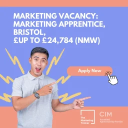 Marketing Apprentice vacancy in Bristol