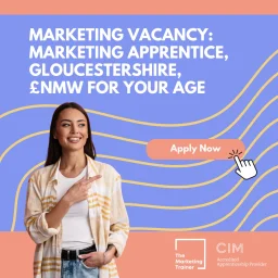 Marketing Apprentice vacancy, Gloucestershire