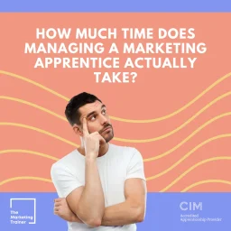 How much support time to marketing apprentices need?