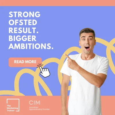 Strong OFSTED for The Marketing Trainer
